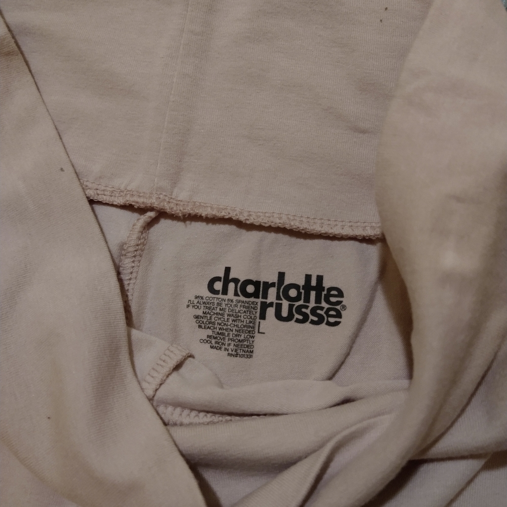 Charlotte Russe Light Pink High Waisted Leggings - Picture 7 of 7